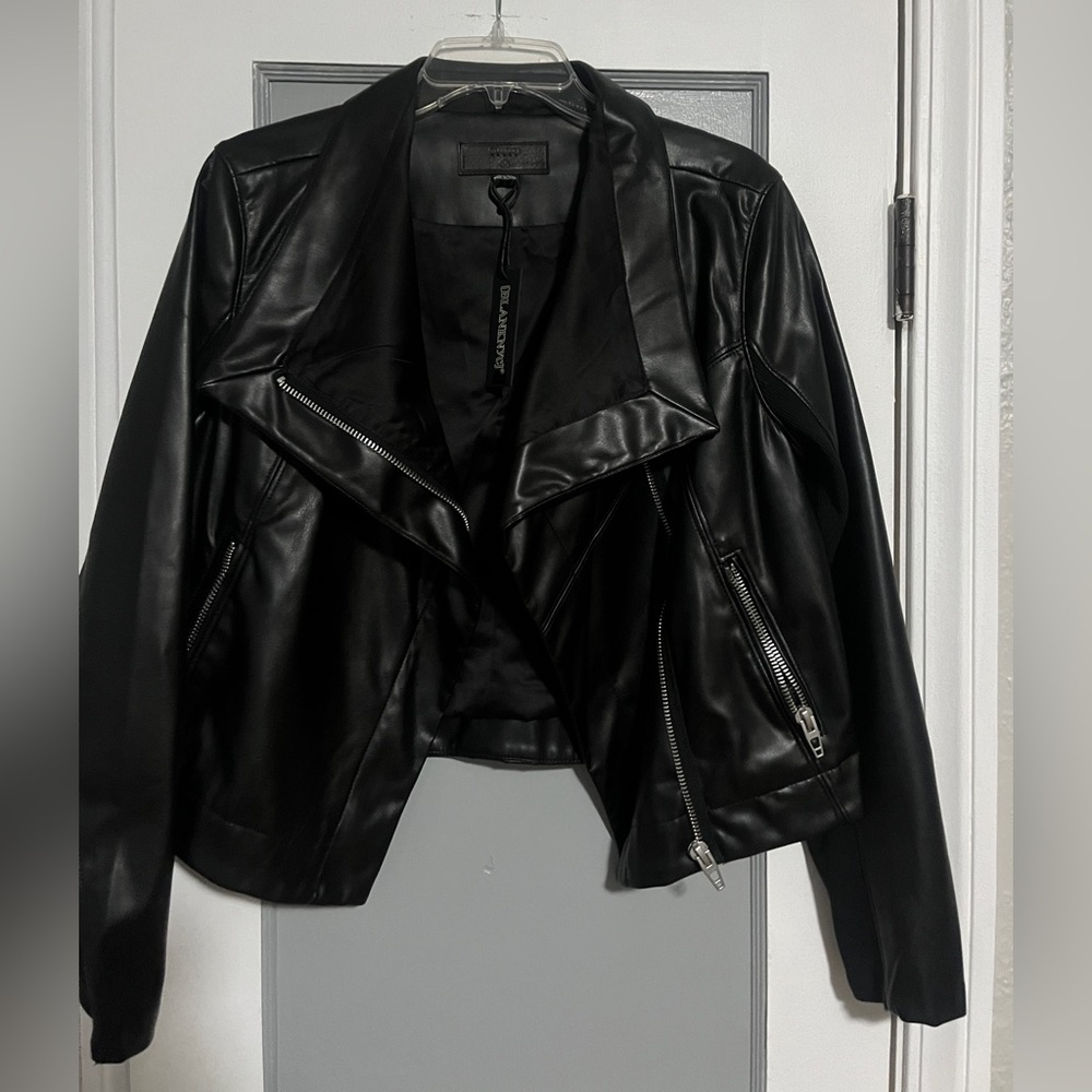 BLANKNYC Black Faux Leather Jacket